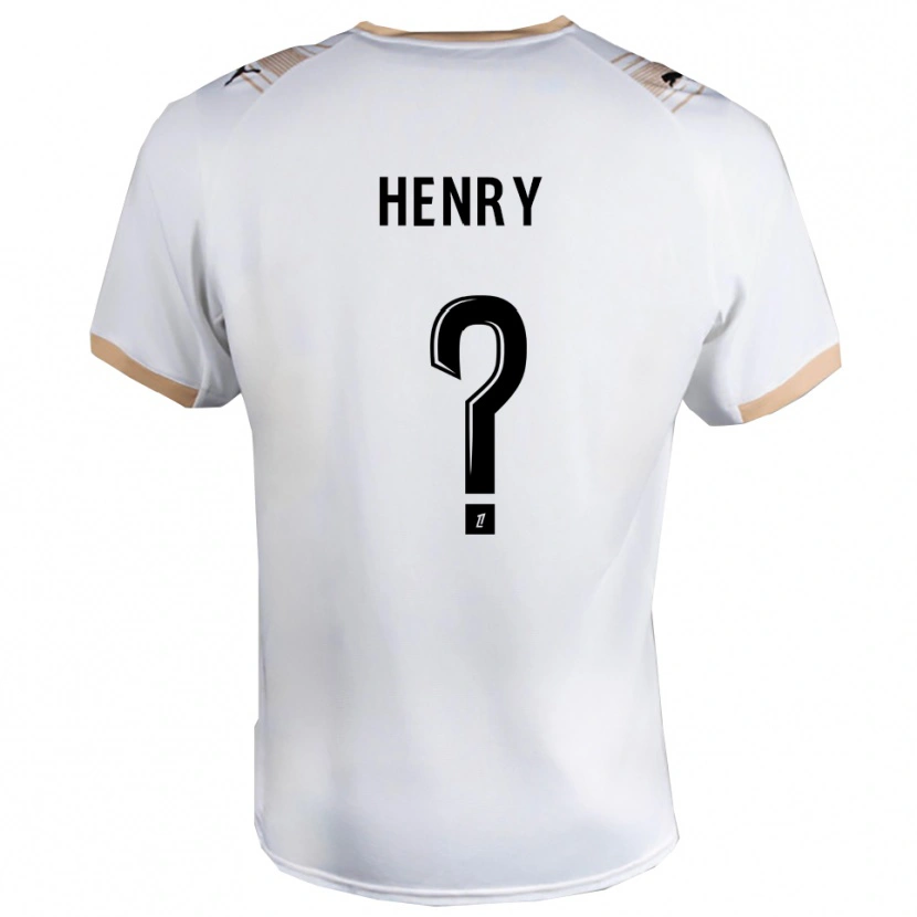 Danxen Dámské Kobi Henry #0 Bílá Černá Daleko Hráčské Dresy 2025/26 Dres