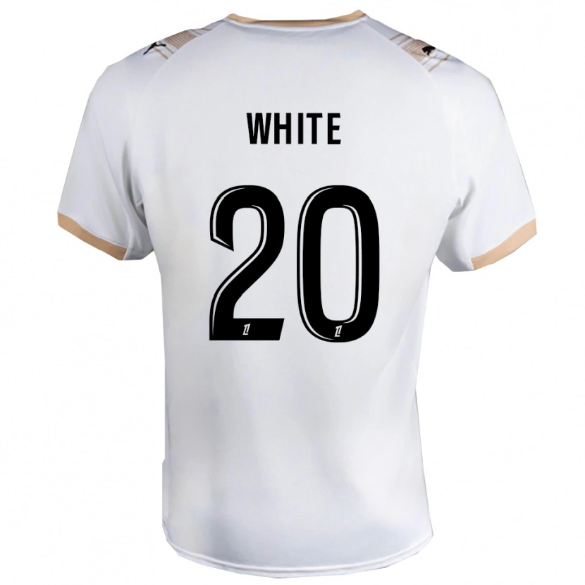 Danxen Dámské Morgan White #20 Bílá Černá Daleko Hráčské Dresy 2025/26 Dres