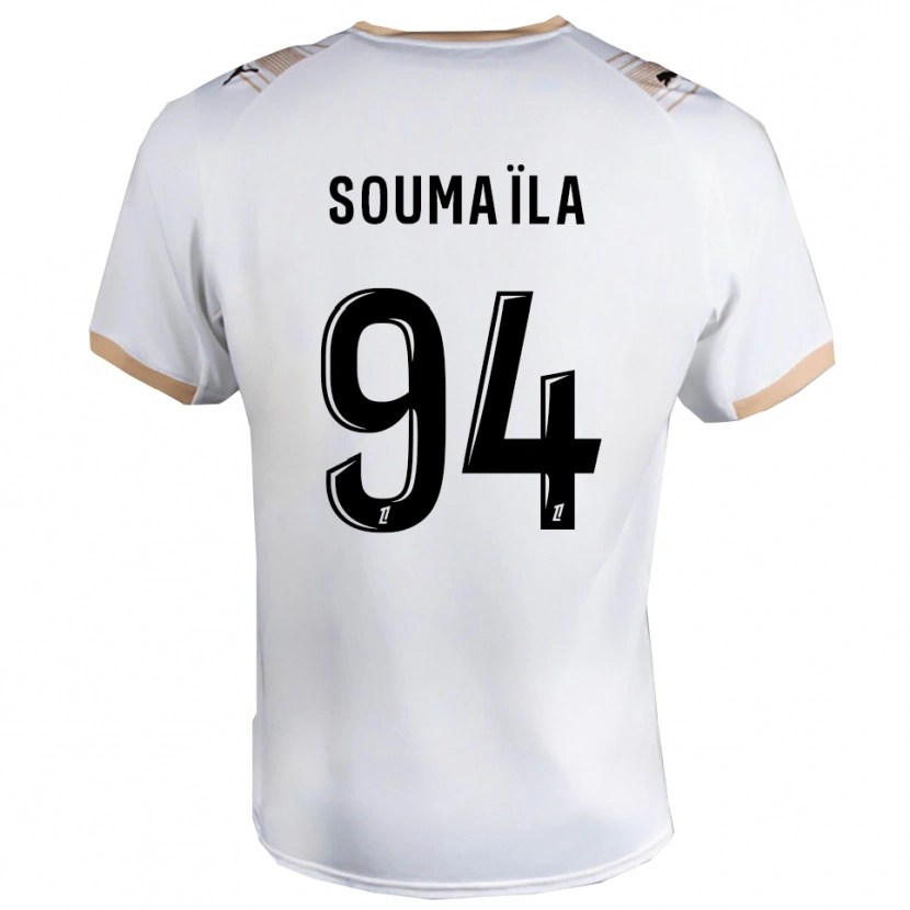 Danxen Dámské Soumaïla Sylla #94 Bílá Černá Daleko Hráčské Dresy 2025/26 Dres