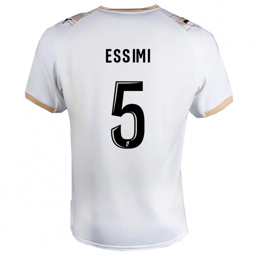 Danxen Dámské Marlène Essimi #5 Bílá Černá Daleko Hráčské Dresy 2025/26 Dres