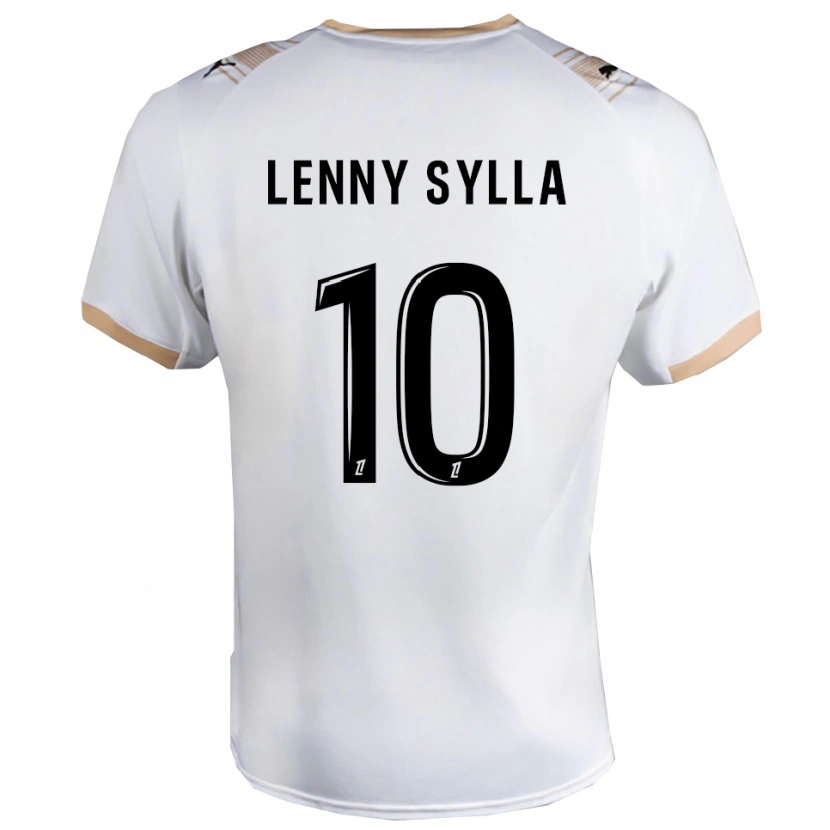 Danxen Dámské Lenny Sylla #10 Bílá Černá Daleko Hráčské Dresy 2025/26 Dres