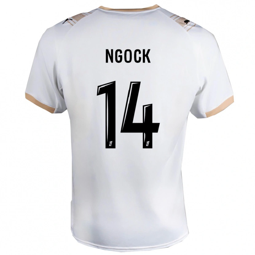Danxen Dámské Monique Ngock #14 Bílá Černá Daleko Hráčské Dresy 2025/26 Dres