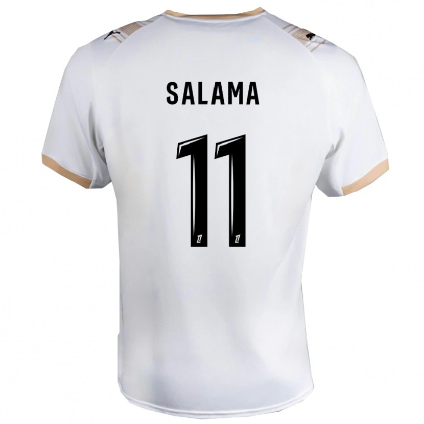 Danxen Dámské Amine Salama #11 Bílá Černá Daleko Hráčské Dresy 2025/26 Dres