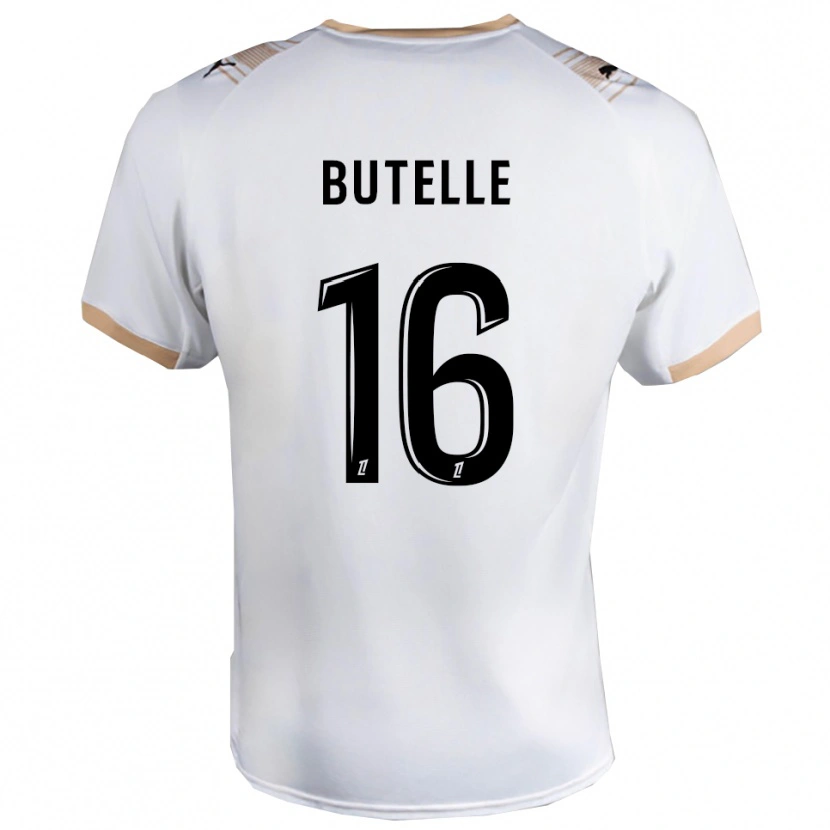 Danxen Dámské Ludovic Butelle #16 Bílá Černá Daleko Hráčské Dresy 2025/26 Dres