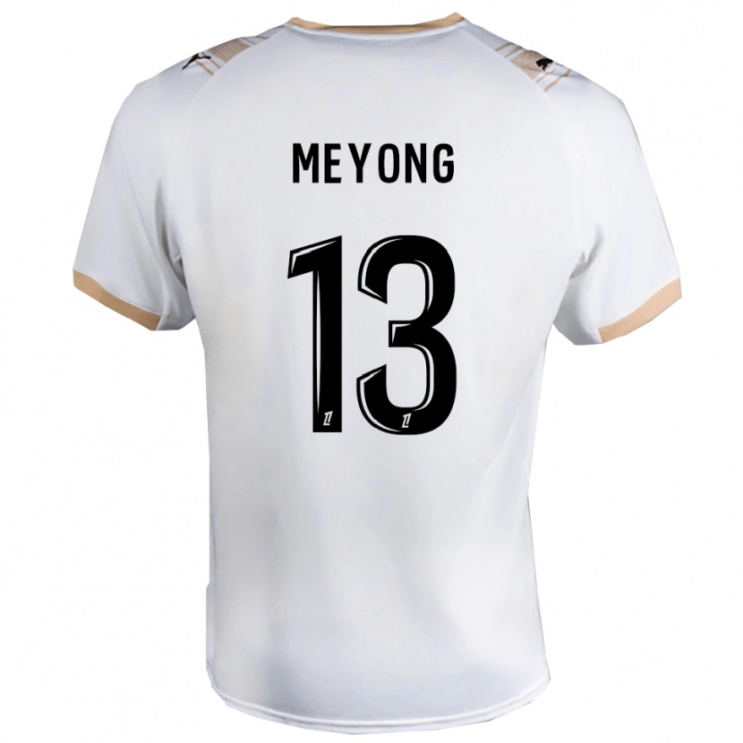 Danxen Dámské Charlène Meyong #13 Bílá Černá Daleko Hráčské Dresy 2025/26 Dres