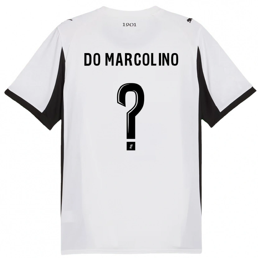 Danxen Dámské Arsène Do Marcolino #0 Bílá Černá Daleko Hráčské Dresy 2025/26 Dres