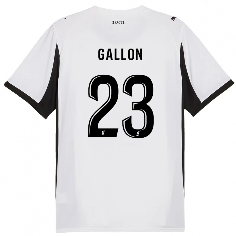 Danxen Dámské Gauthier Gallon #23 Bílá Černá Daleko Hráčské Dresy 2025/26 Dres
