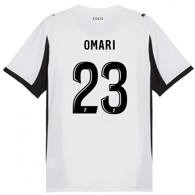 Danxen Dámské Warmed Omari #23 Bílá Černá Daleko Hráčské Dresy 2025/26 Dres