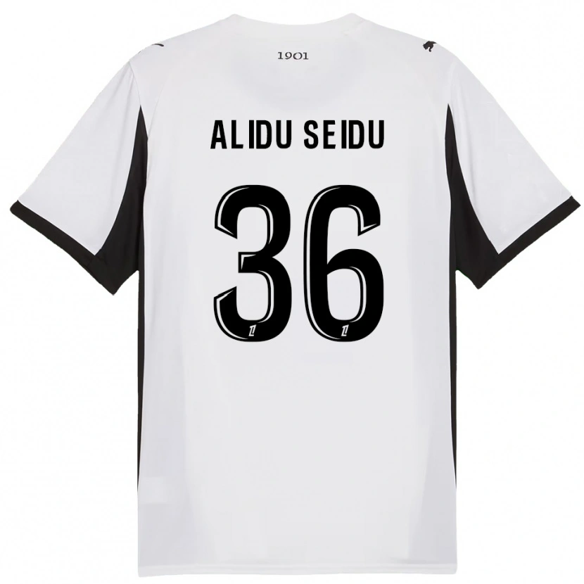 Danxen Dámské Alidu Seidu #36 Bílá Černá Daleko Hráčské Dresy 2025/26 Dres