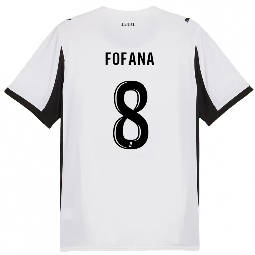Danxen Dámské Seko Fofana #8 Bílá Černá Daleko Hráčské Dresy 2025/26 Dres