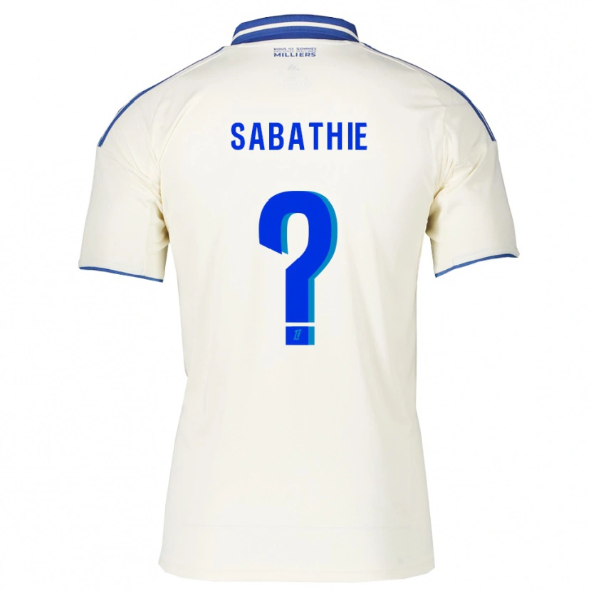 Danxen Dámské Gabin Sabathié #0 Šampaňská Modrá Daleko Hráčské Dresy 2025/26 Dres