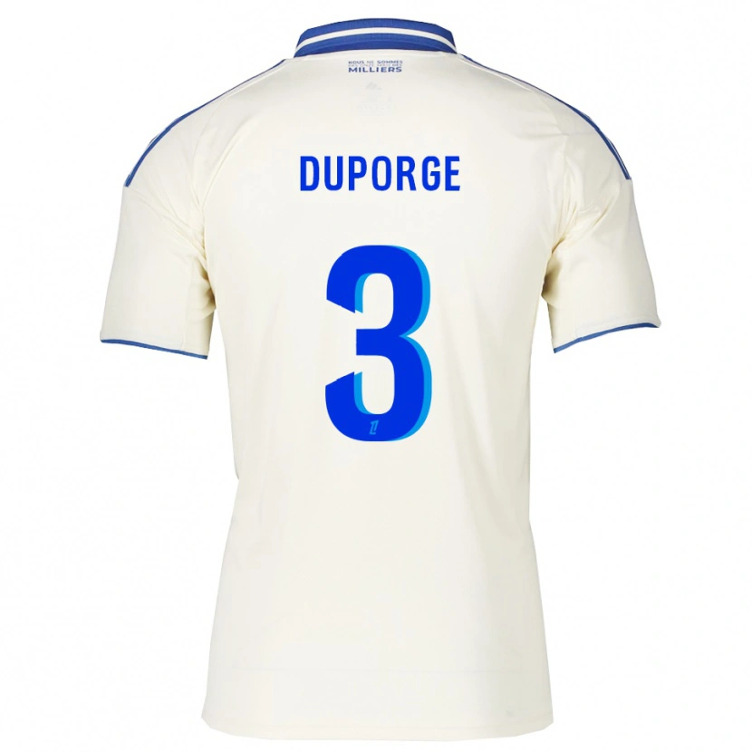 Danxen Dámské Morgane Duporge #3 Šampaňská Modrá Daleko Hráčské Dresy 2025/26 Dres
