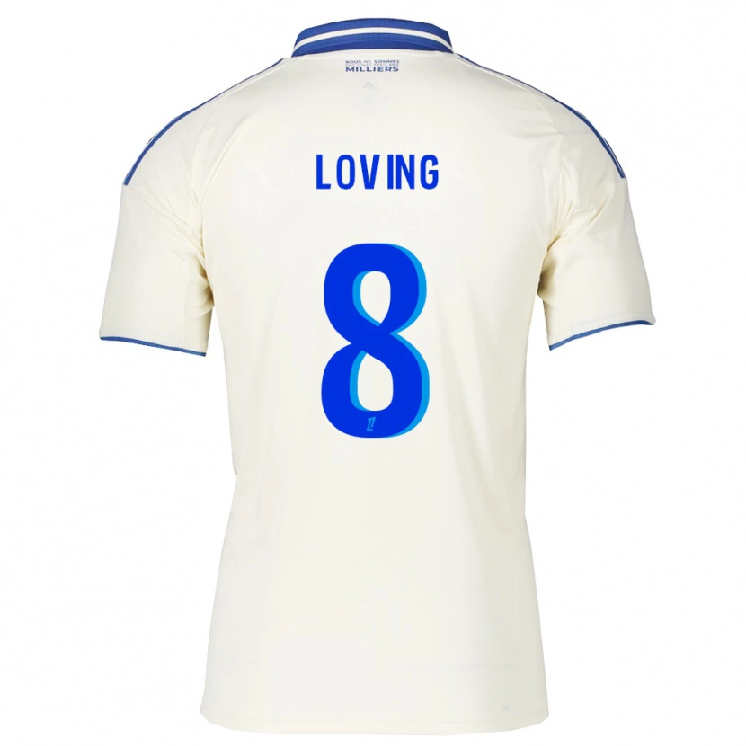 Danxen Dámské Emma Loving #8 Šampaňská Modrá Daleko Hráčské Dresy 2025/26 Dres