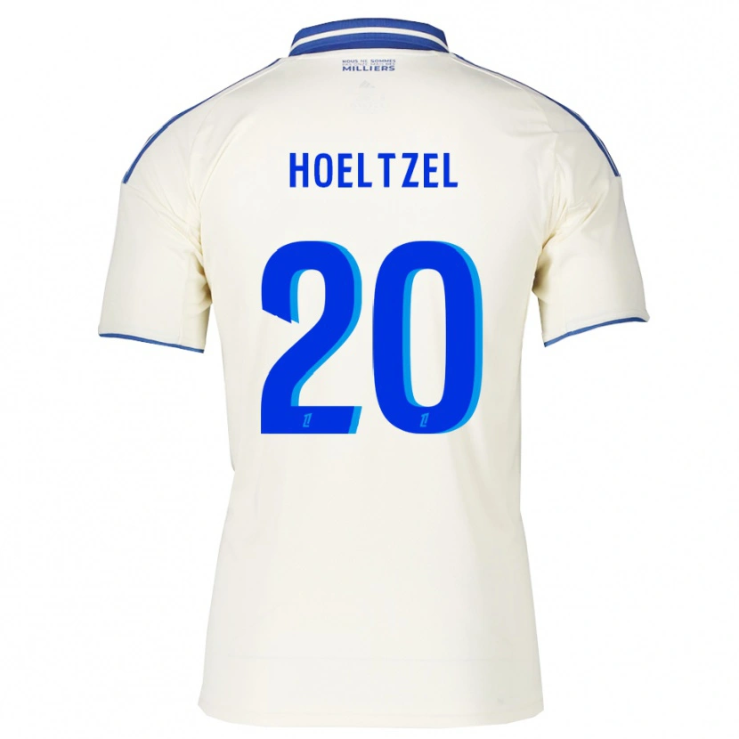 Danxen Dámské Mégane Hoeltzel #20 Šampaňská Modrá Daleko Hráčské Dresy 2025/26 Dres