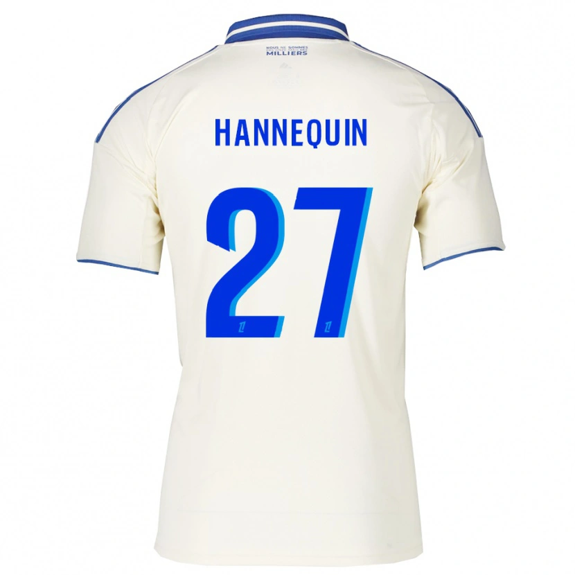 Danxen Dámské Laurine Hannequin #27 Šampaňská Modrá Daleko Hráčské Dresy 2025/26 Dres