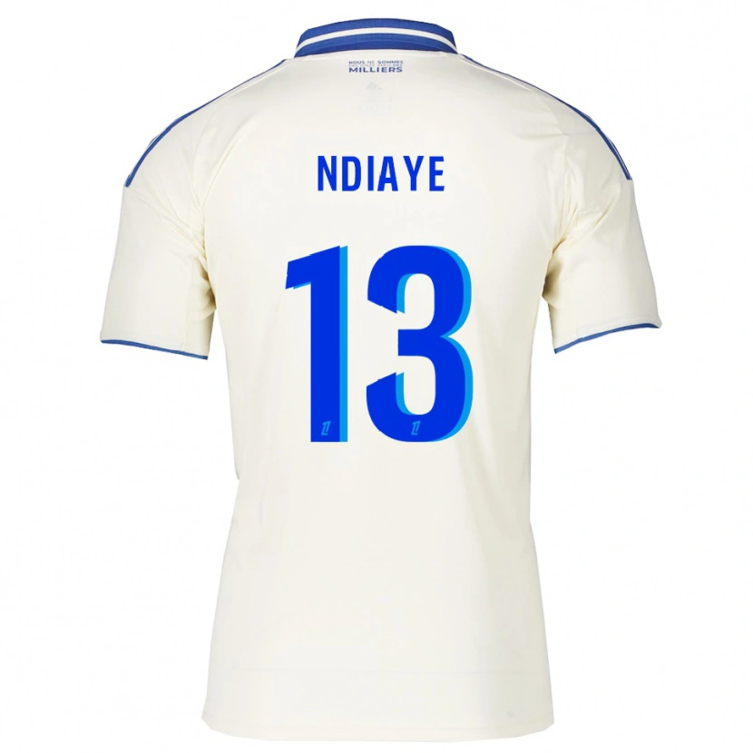 Danxen Dámské Serigne Ndiaye #13 Šampaňská Modrá Daleko Hráčské Dresy 2025/26 Dres