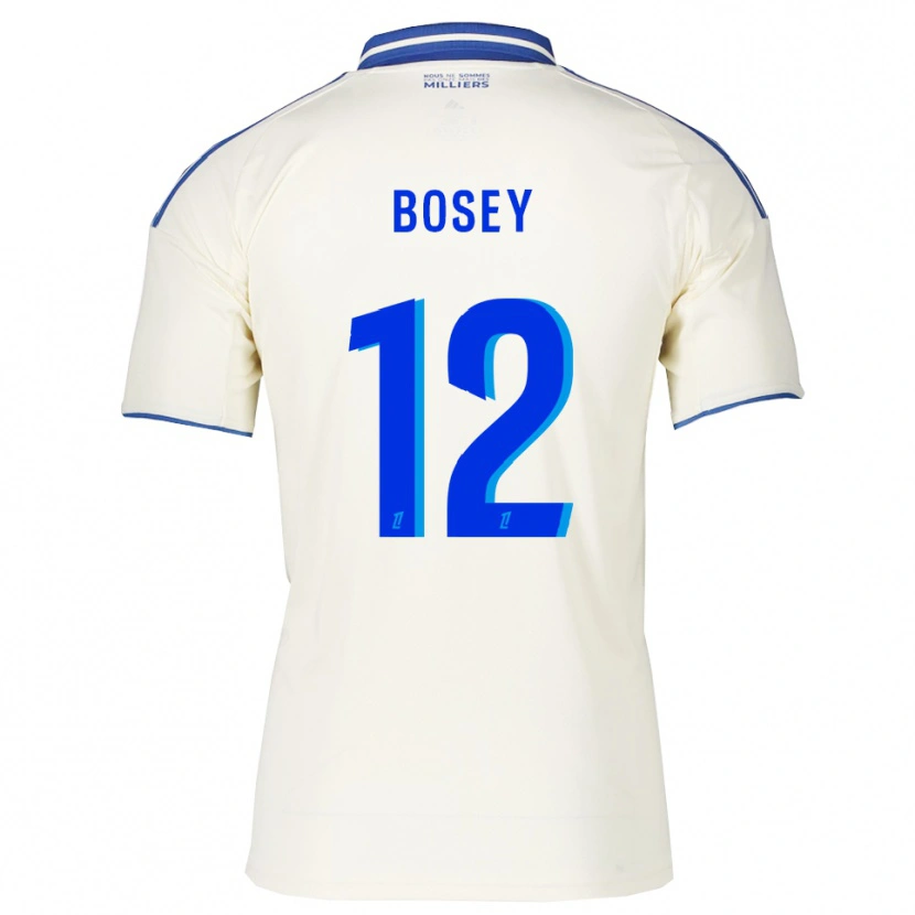 Danxen Dámské Jean-Baptiste Bosey #12 Šampaňská Modrá Daleko Hráčské Dresy 2025/26 Dres