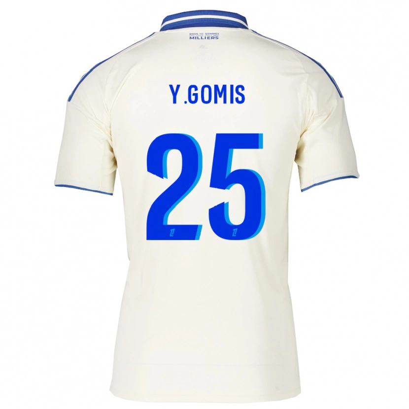 Danxen Dámské Yoni Gomis #25 Šampaňská Modrá Daleko Hráčské Dresy 2025/26 Dres