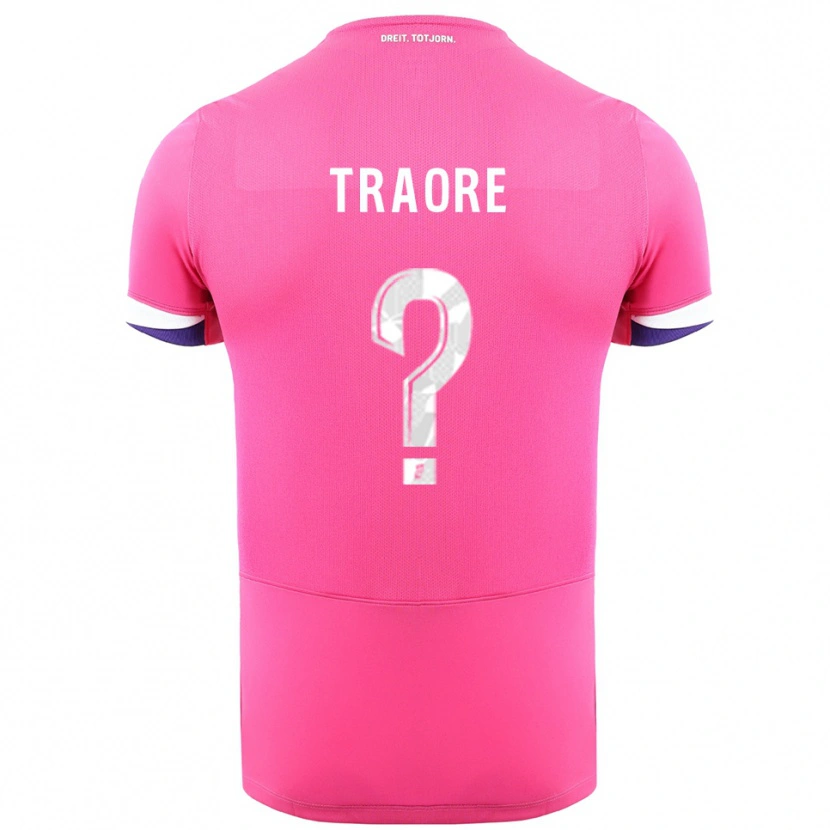 Danxen Dámské Bonota Traoré #0 Růžová Bílá Daleko Hráčské Dresy 2025/26 Dres
