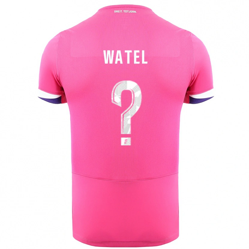 Danxen Dámské Kylian Watel #0 Růžová Bílá Daleko Hráčské Dresy 2025/26 Dres