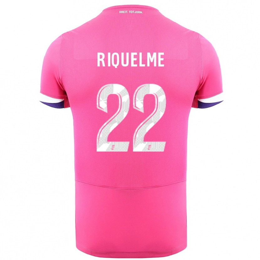 Danxen Dámské Laura Riquelme #22 Růžová Bílá Daleko Hráčské Dresy 2025/26 Dres