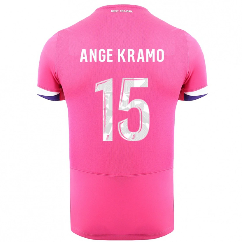 Danxen Dámské Marie Ange Kramo #15 Růžová Bílá Daleko Hráčské Dresy 2025/26 Dres