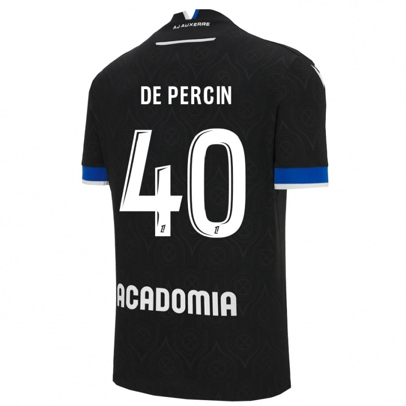 Danxen Dámské Théo De Percin #40 Černá Bílá Daleko Hráčské Dresy 2025/26 Dres