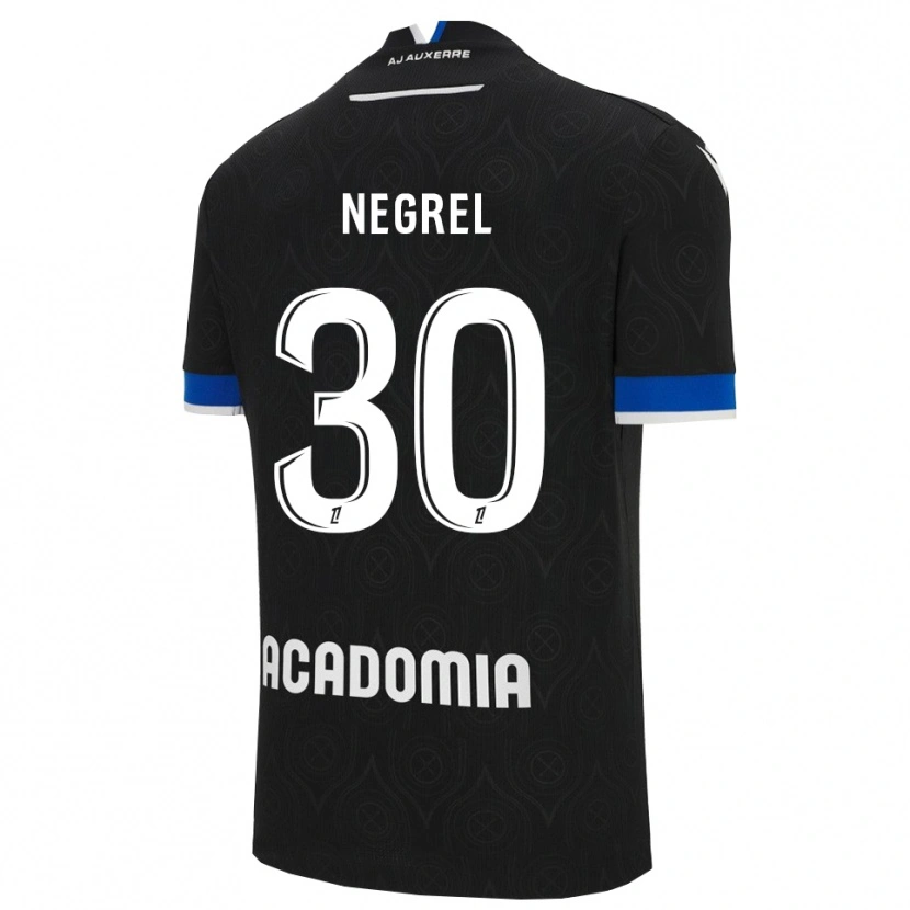 Danxen Dámské Tom Negrel #30 Černá Bílá Daleko Hráčské Dresy 2025/26 Dres