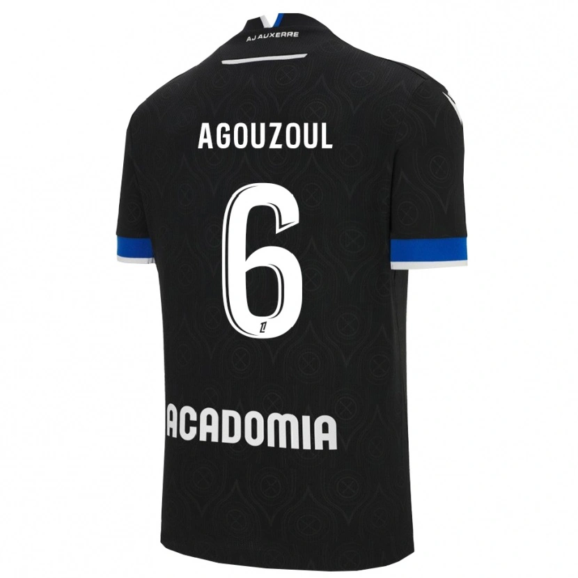 Danxen Dámské Saad Agouzoul #6 Černá Bílá Daleko Hráčské Dresy 2025/26 Dres