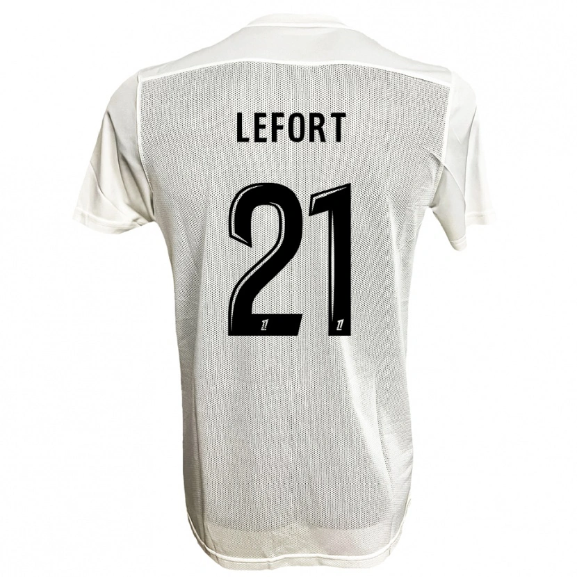Danxen Dámské Jordan Lefort #21 Černá Bílá Daleko Hráčské Dresy 2025/26 Dres