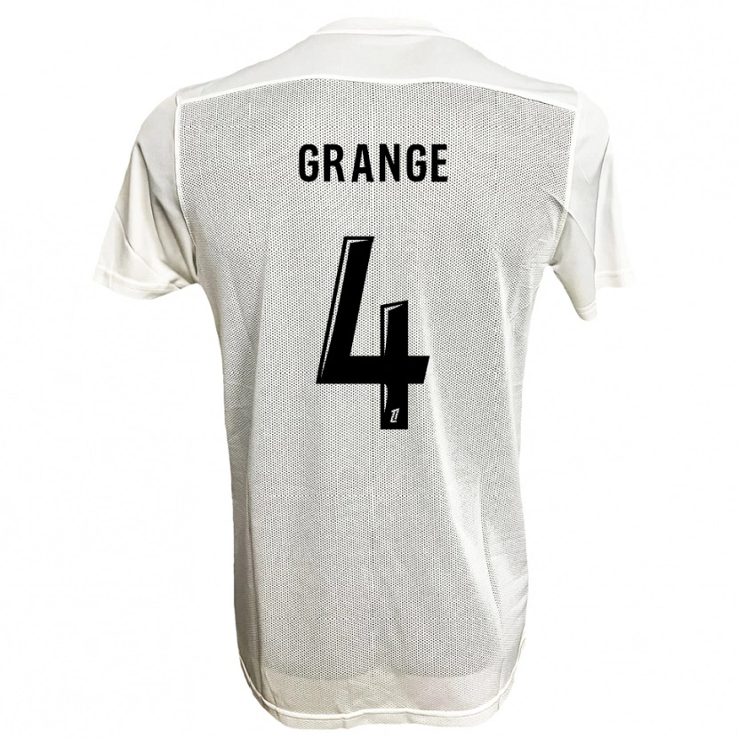 Danxen Dámské Moussa Grange #4 Černá Bílá Daleko Hráčské Dresy 2025/26 Dres