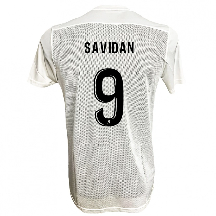 Danxen Dámské Marius Savidan #9 Černá Bílá Daleko Hráčské Dresy 2025/26 Dres