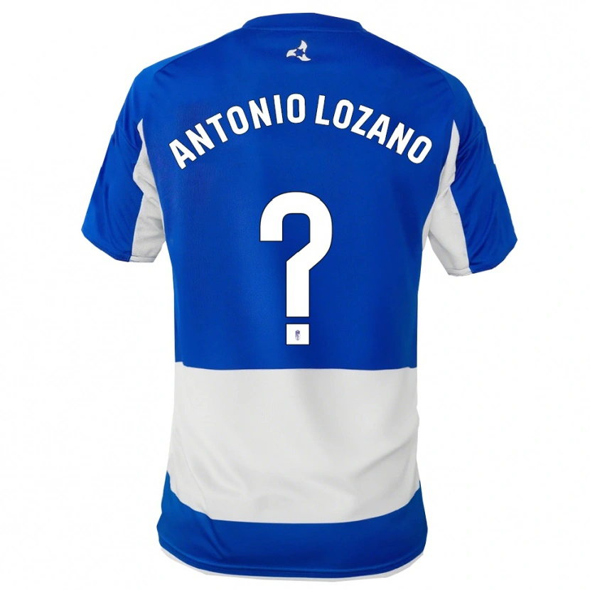 Danxen Dámské José Antonio Lozano #0 Modrá Bílá Daleko Hráčské Dresy 2025/26 Dres