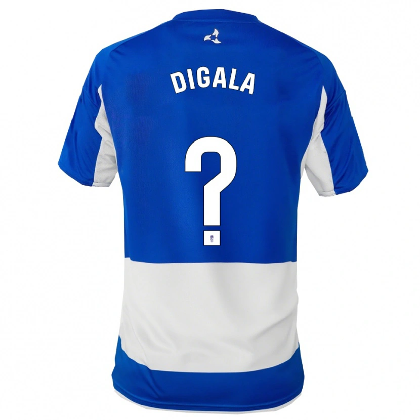 Danxen Dámské Gonzaldo Digala #0 Modrá Bílá Daleko Hráčské Dresy 2025/26 Dres