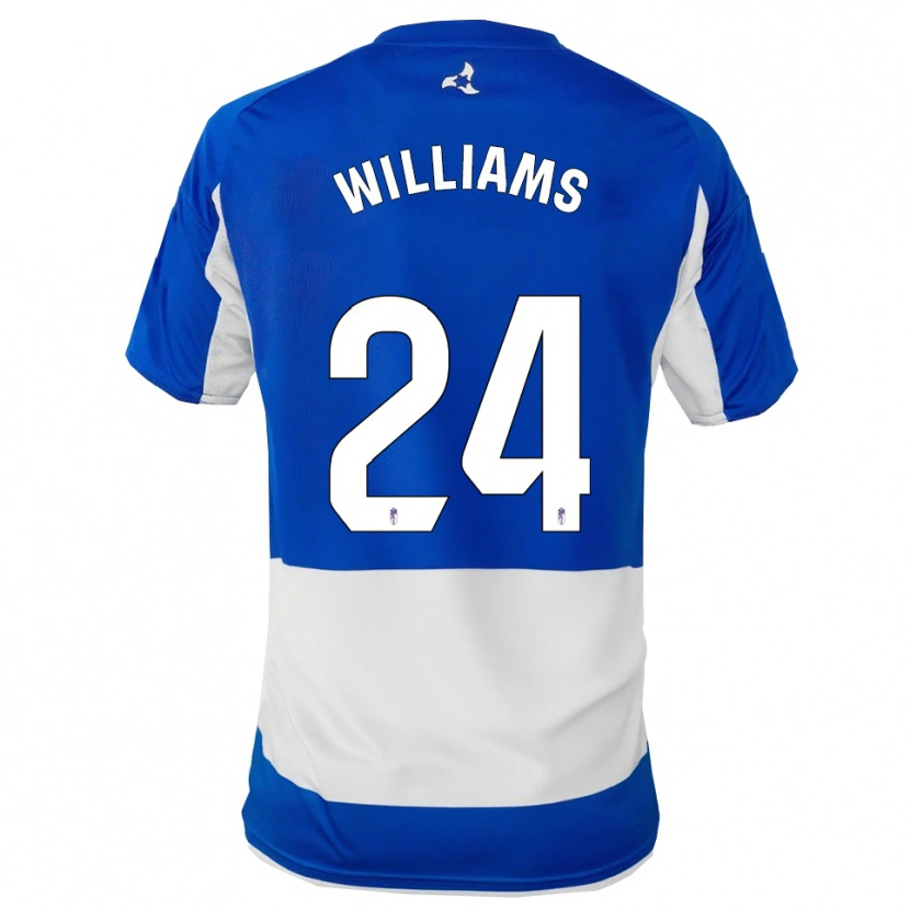 Danxen Dámské Loïc Williams #24 Modrá Bílá Daleko Hráčské Dresy 2025/26 Dres