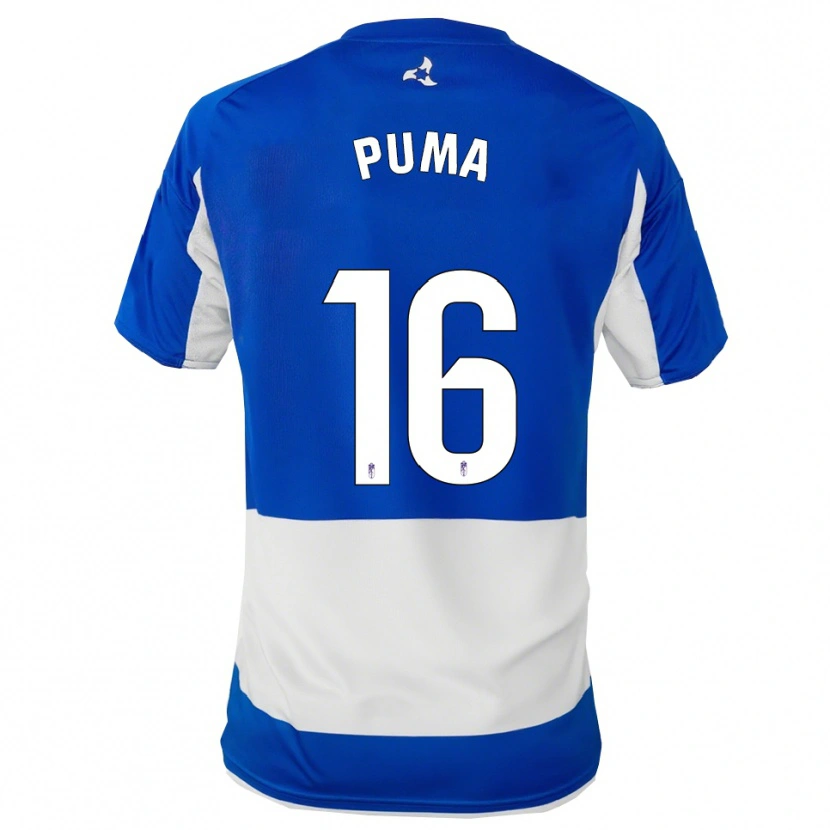 Danxen Dámské Puma #16 Modrá Bílá Daleko Hráčské Dresy 2025/26 Dres