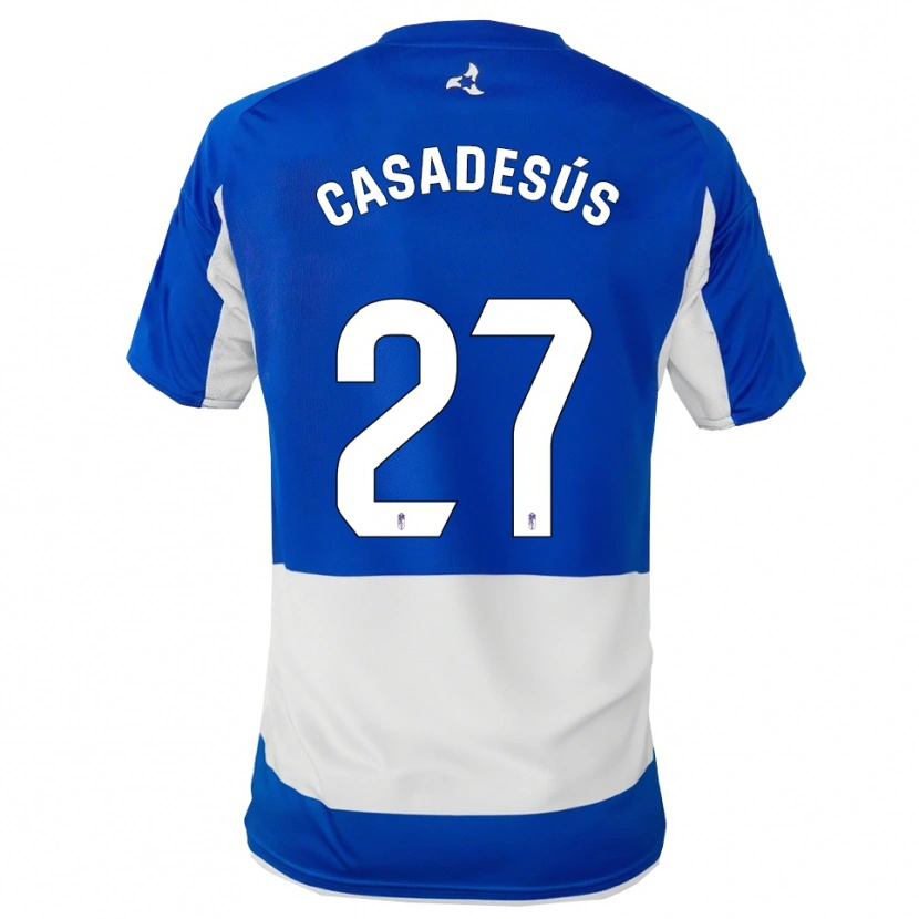 Danxen Dámské Pau Casadesús #27 Modrá Bílá Daleko Hráčské Dresy 2025/26 Dres