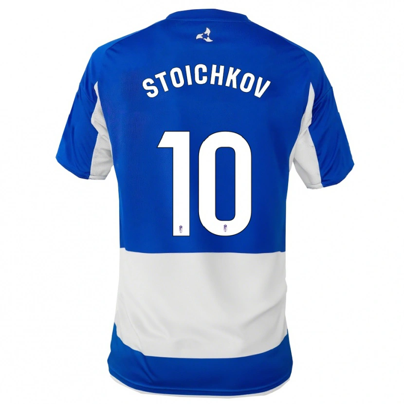 Danxen Dámské Stoichkov #10 Modrá Bílá Daleko Hráčské Dresy 2025/26 Dres