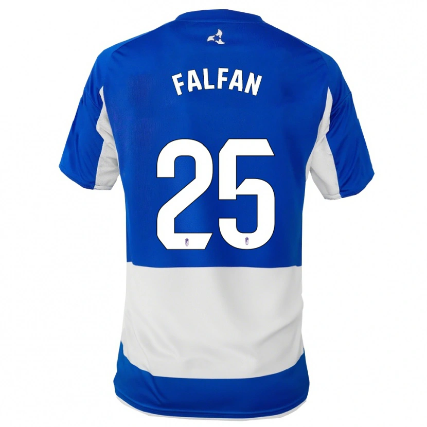 Danxen Dámské Daiana Falfán #25 Modrá Bílá Daleko Hráčské Dresy 2025/26 Dres