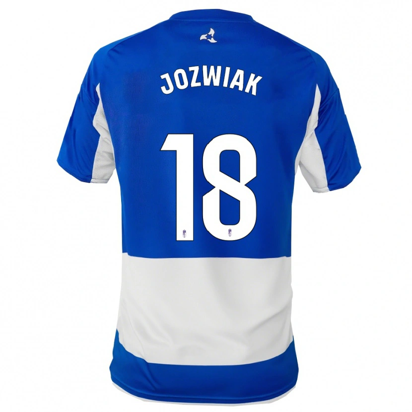 Danxen Dámské Kamil Józwiak #18 Modrá Bílá Daleko Hráčské Dresy 2025/26 Dres