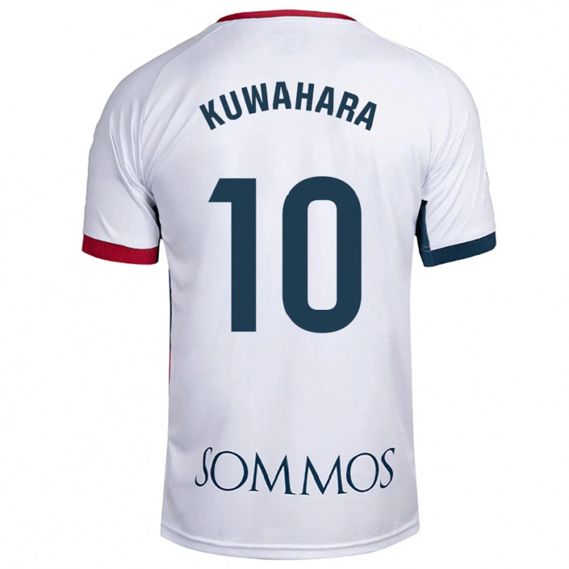 Danxen Dámské Akane Kuwahara #10 Bílá Červená Daleko Hráčské Dresy 2025/26 Dres