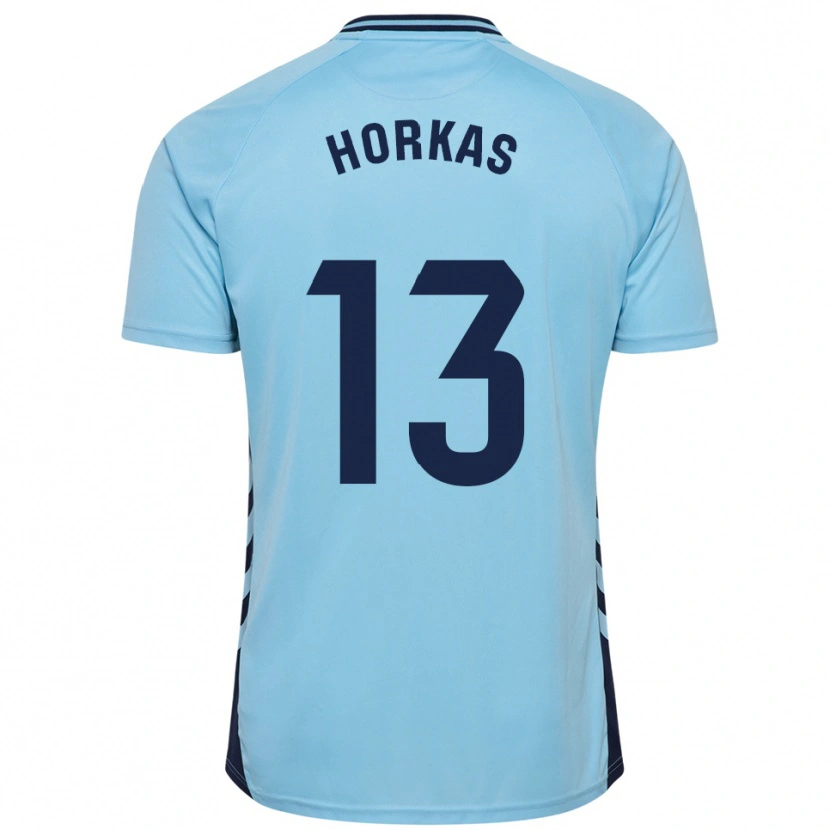 Danxen Dámské Dinko Horkas #13 Nebesky Modrá Daleko Hráčské Dresy 2025/26 Dres