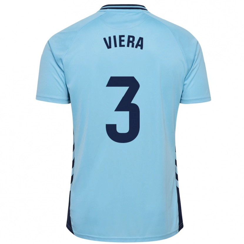 Danxen Dámské Óliver Viera #3 Nebesky Modrá Daleko Hráčské Dresy 2025/26 Dres