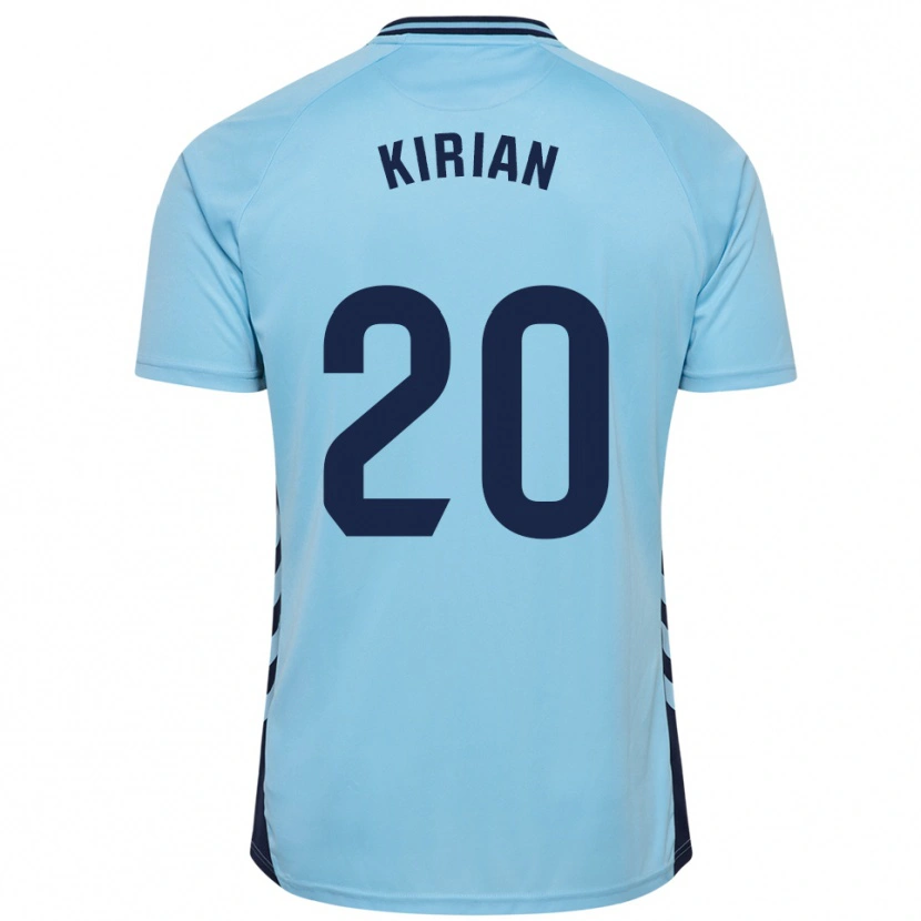 Danxen Dámské Kirian Rodríguez #20 Nebesky Modrá Daleko Hráčské Dresy 2025/26 Dres