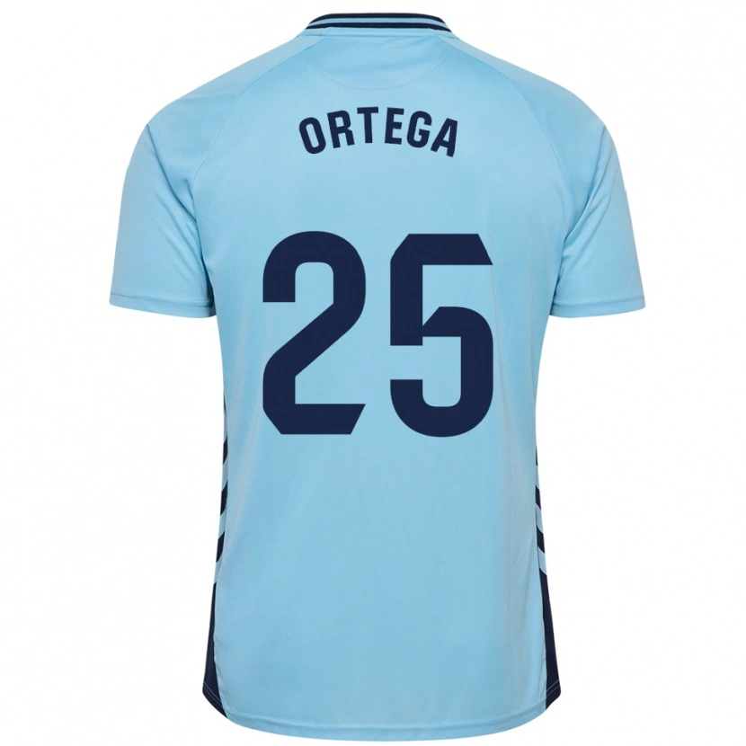 Danxen Dámské Edián Ortega #25 Nebesky Modrá Daleko Hráčské Dresy 2025/26 Dres