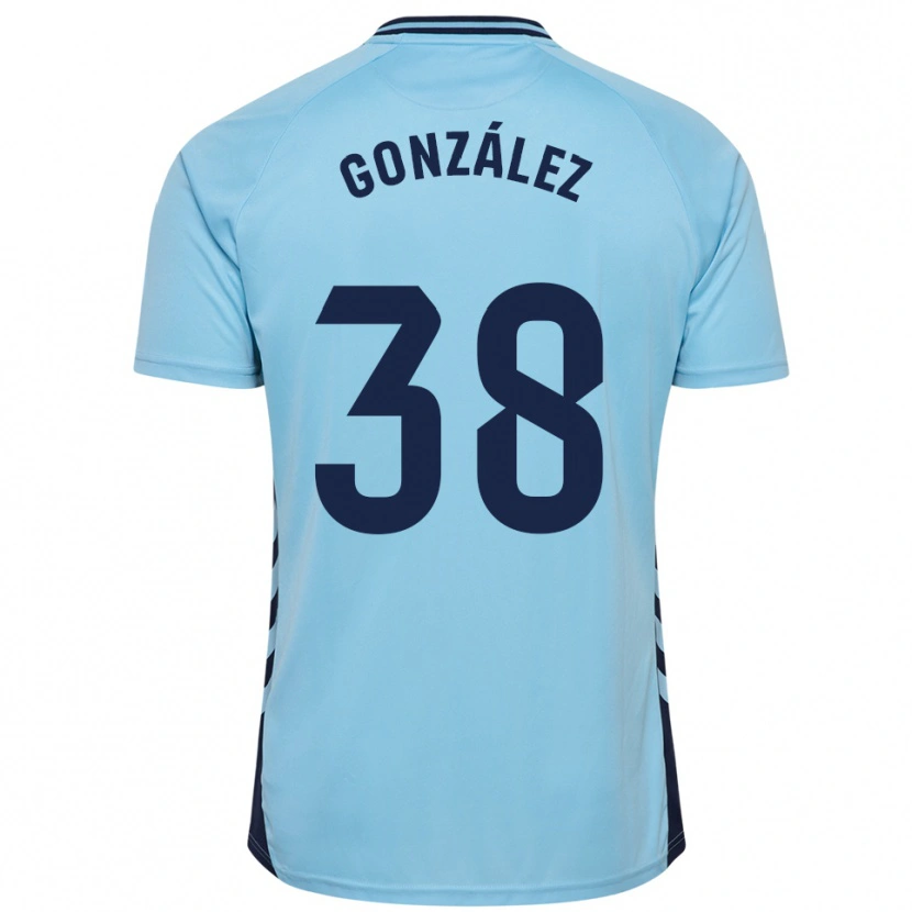 Danxen Dámské Josito González #38 Nebesky Modrá Daleko Hráčské Dresy 2025/26 Dres