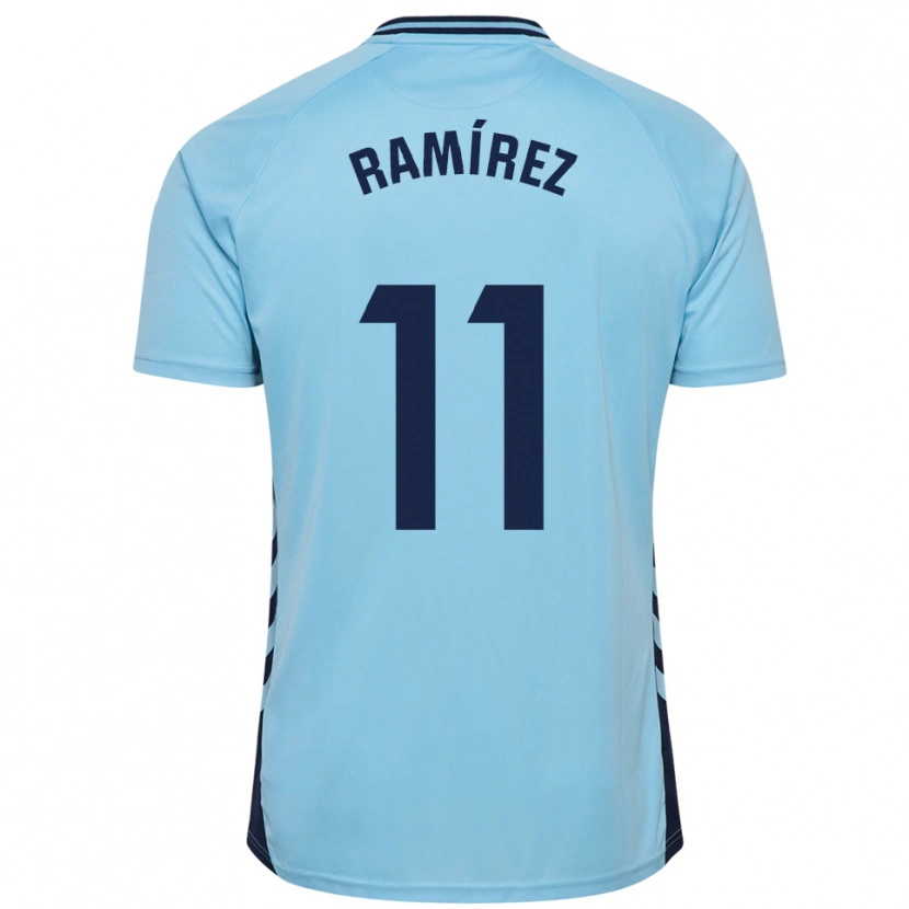 Danxen Dámské Benito Ramírez #11 Nebesky Modrá Daleko Hráčské Dresy 2025/26 Dres