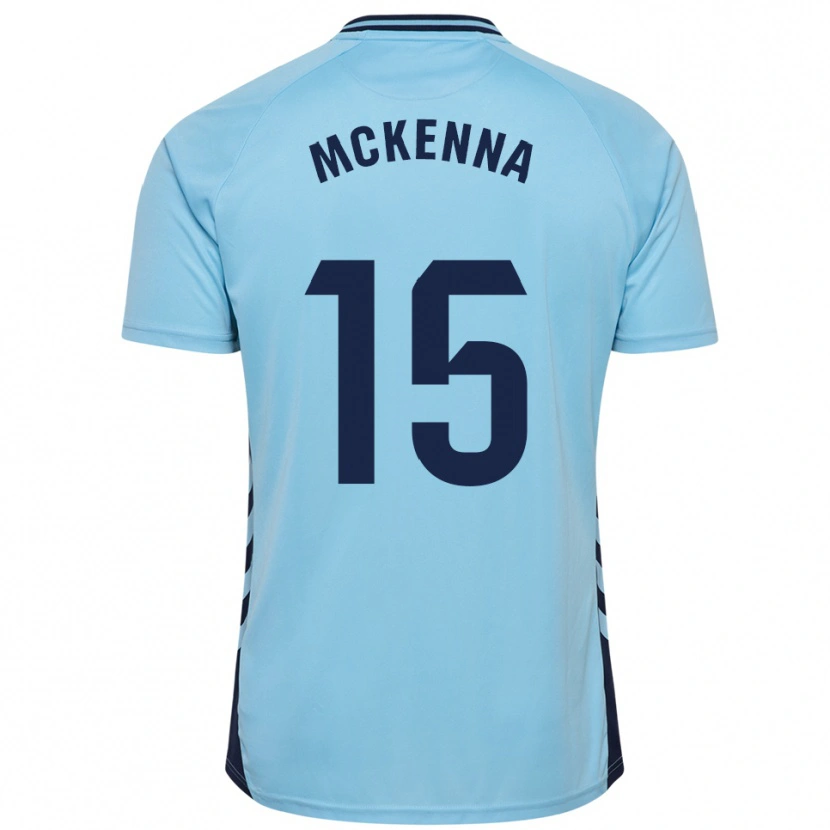 Danxen Dámské Scott Mckenna #15 Nebesky Modrá Daleko Hráčské Dresy 2025/26 Dres