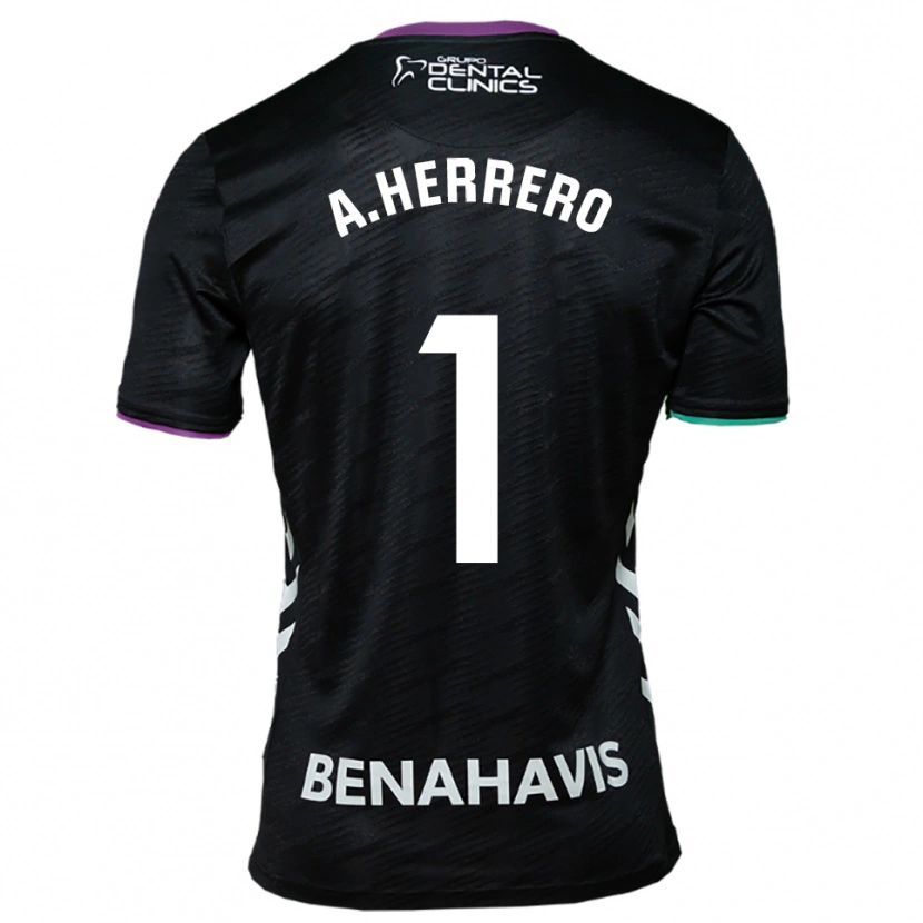 Danxen Dámské Alfonso Herrero #1 Černá Fialová Zelená Daleko Hráčské Dresy 2025/26 Dres
