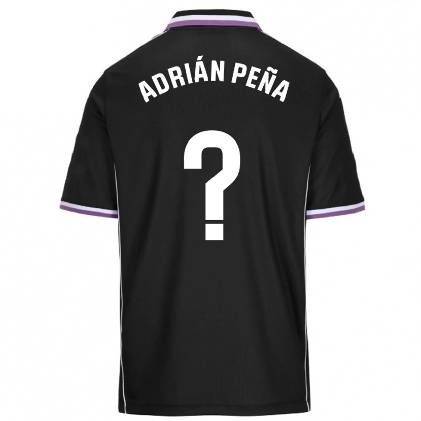 Danxen Dámské Adrián Peña #0 Fialová Černá Daleko Hráčské Dresy 2025/26 Dres